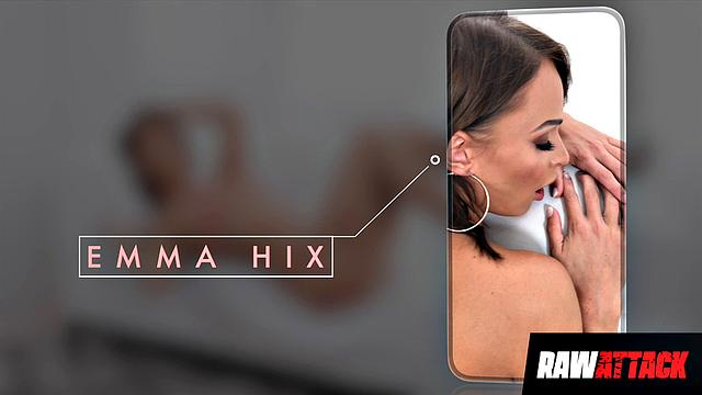 Emma Hix Receives Double Creampie In POV