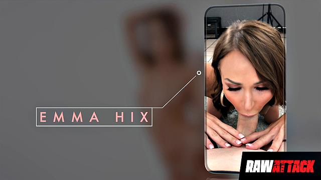 Emma Hix Receives Double Creampie In POV