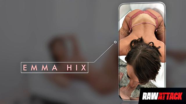 Emma Hix Receives Double Creampie In POV