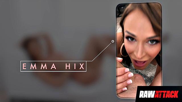 Emma Hix Receives Double Creampie In POV