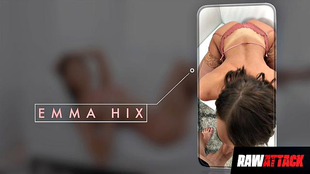 Emma Hix Receives Double Creampie In POV