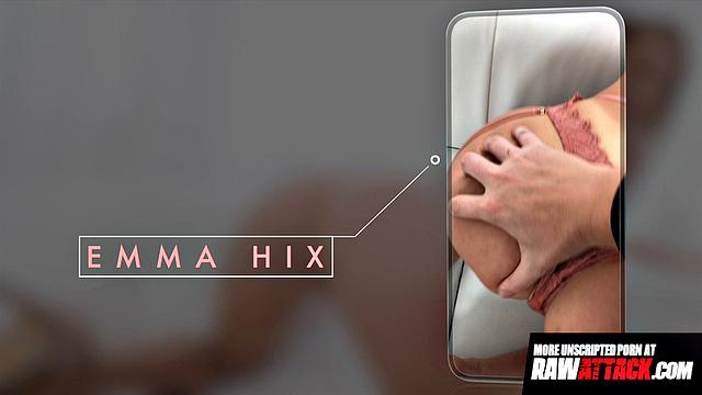 Emma Hix Receives Double Creampie In POV