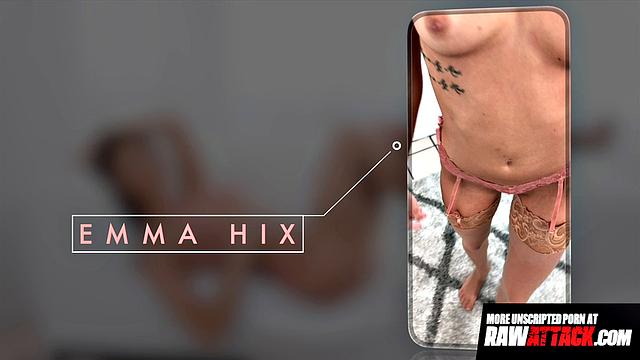 Emma Hix Receives Double Creampie In POV