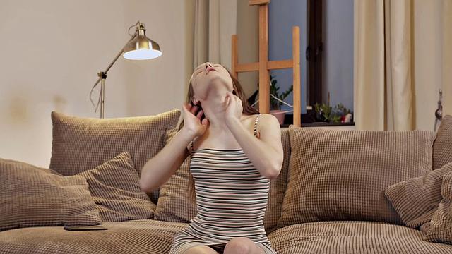 Baby Mamby gets a wild ride with her teen lovers in hot lingerie