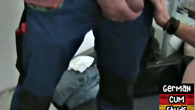 Vintage German DILF fucking stud in doggystyle before cumshot