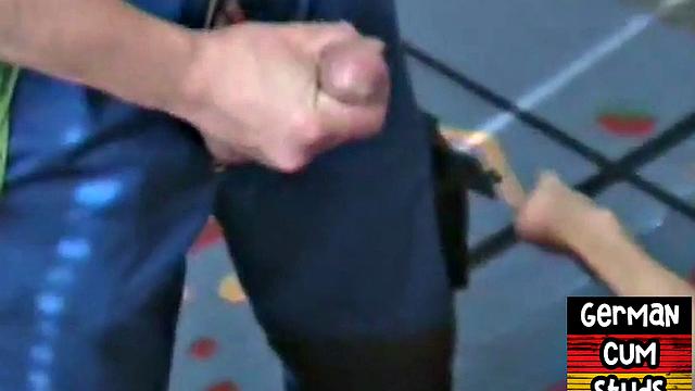 Vintage German DILF fucking stud in doggystyle before cumshot