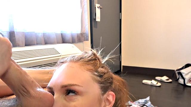 Big booty babe analfucked by lover before ass to mouth