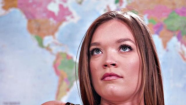 Hairymuff 21yo babe riding and sucking teacher's cock