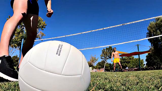 Volleyball Flip Fucking