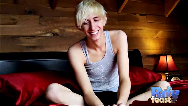 Stroking A Huge Twink Cock - Erik Tribold
