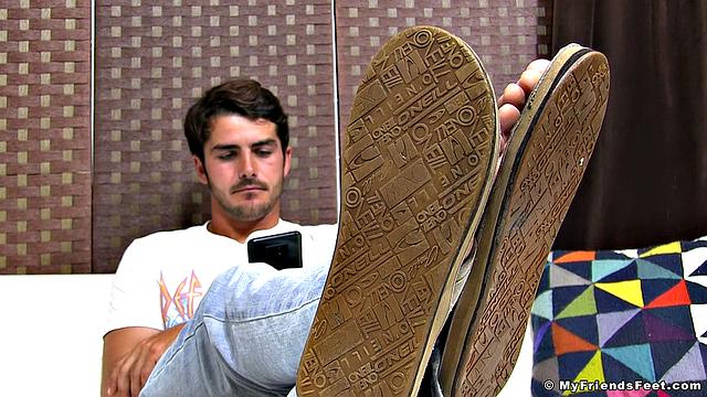 Peek at Danny's Size 11 Feet - Danny