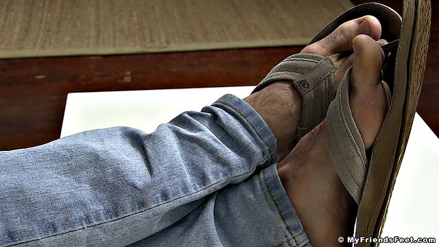 Peek at Danny's Size 11 Feet - Danny