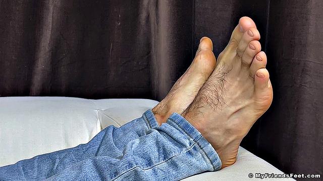 Peek at Danny's Size 11 Feet - Danny