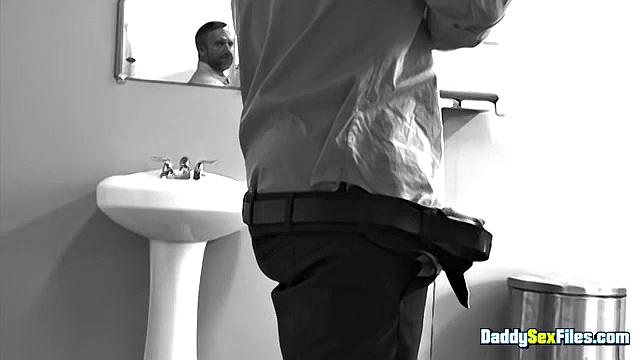 Cum Show For Horny Cops - Dirk Caber, Johnny Hazzard, And Andrew Fitch
