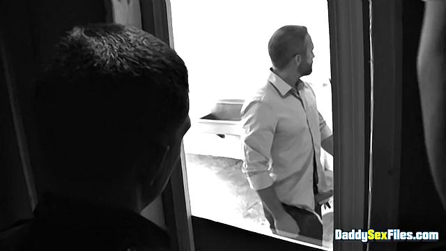Cum Show For Horny Cops - Dirk Caber, Johnny Hazzard, And Andrew Fitch