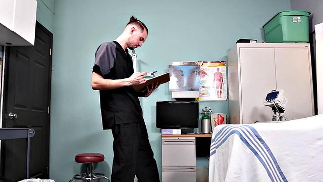 FamilyCreep - Hairy Stepdad Barebacks His Doctor Stepson