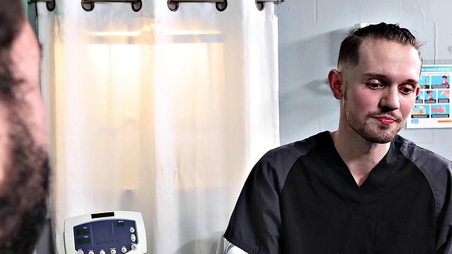 FamilyCreep - Hairy Stepdad Barebacks His Doctor Stepson