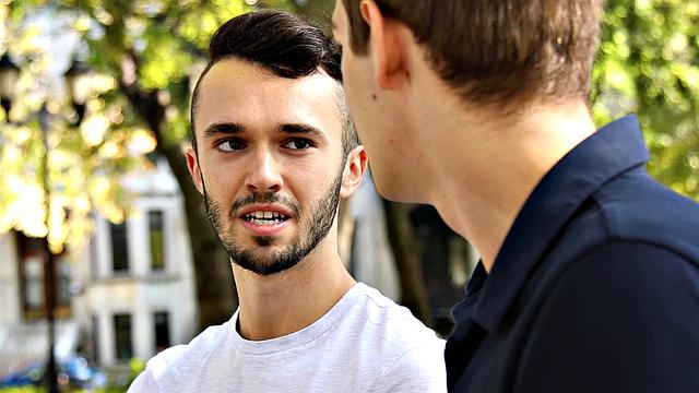 William Sawyer dominates Jake Washington in a raw, intense gay hookup