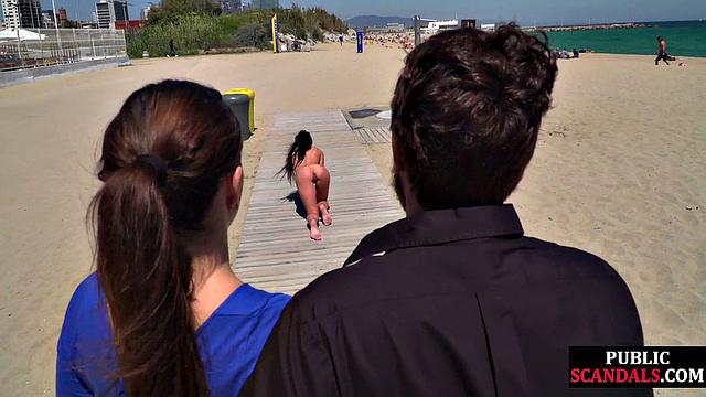 Stunning booty bae walks in public