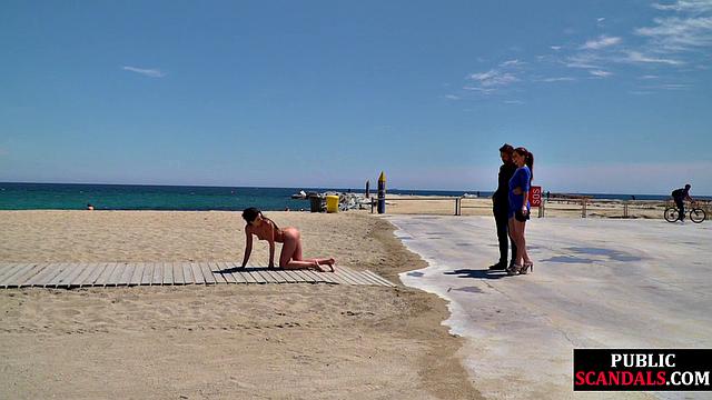 Stunning booty bae walks in public