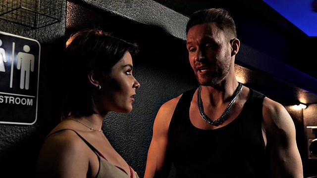 nicole aria жаждет жесткого анала перед встречей с мужем