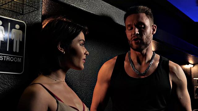 Nicole Aria wants her hole stretched before she goes back to her husband