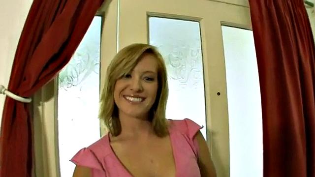 Cute blonde pussy fucked