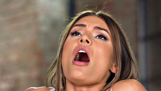 FOOTSIE BABES - Big Titties Kitana Lure Gets Butthole Fucked By A Foot Worshiper