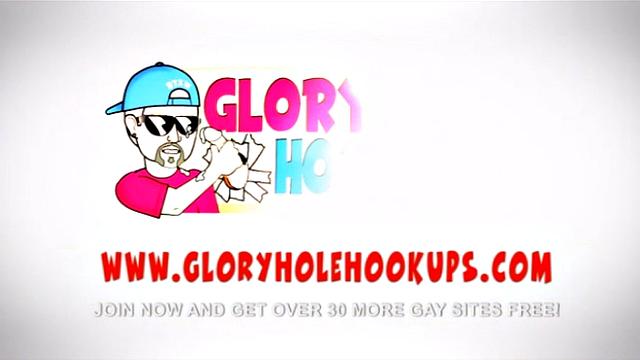 Tattooed Man At The Gloryhole