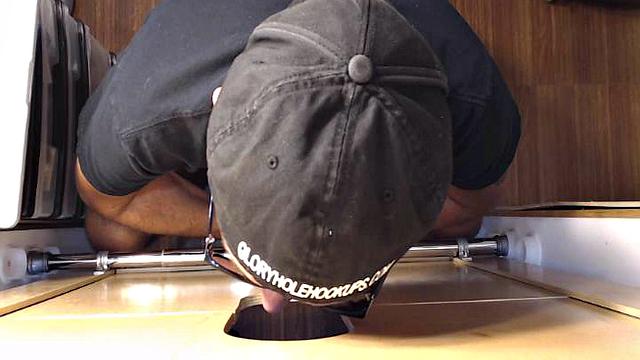 Tattooed Man At The Gloryhole