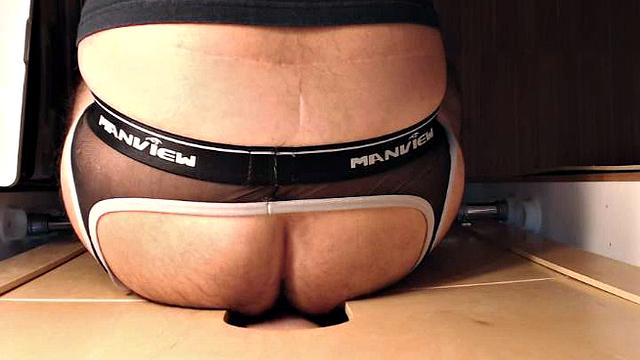 Tattooed Man At The Gloryhole