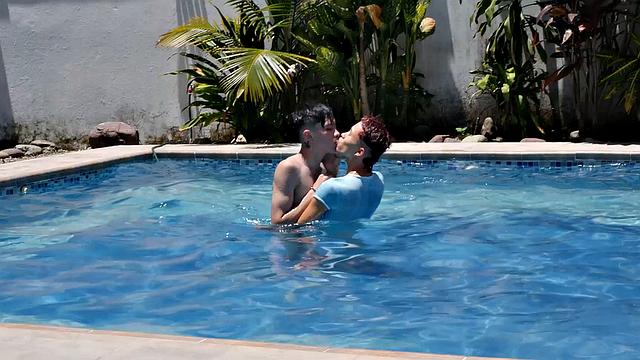 Horny Twink Pool Boys Get Fucked
