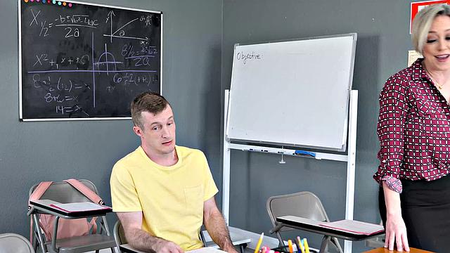 Sexy professor Dee Williams has revenge sex with her student