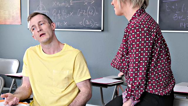 Sexy professor Dee Williams has revenge sex with her student