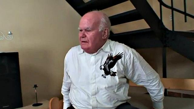 Teen slut fucks old man in dirty old vs young scene