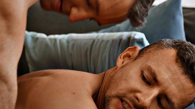 Cocksucking eager Jock banged by BF till cumshot