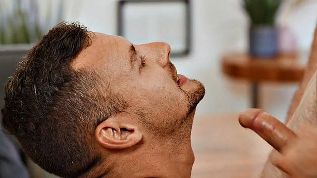 Cocksucking eager Jock banged by BF till cumshot