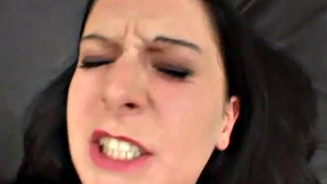 Busty anal getting rammed by cock