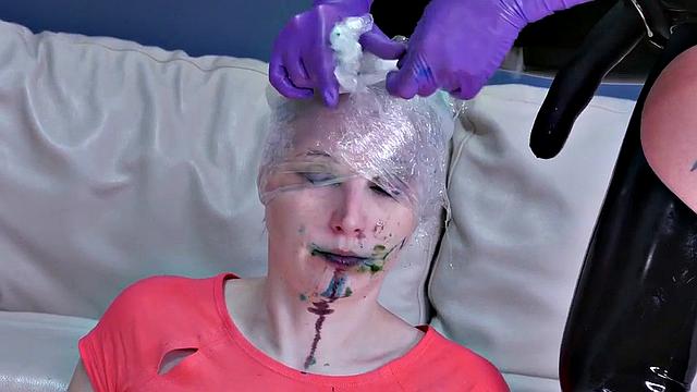 BDSM teen is anally penetrated