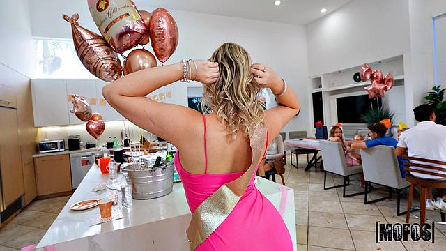 Surprise Dick for the Birthday Girl