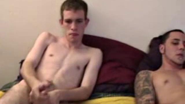 Str8 Nate and Bradlry Blow Dick