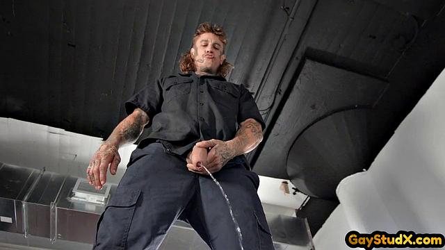 Inked alternative twinks in anal