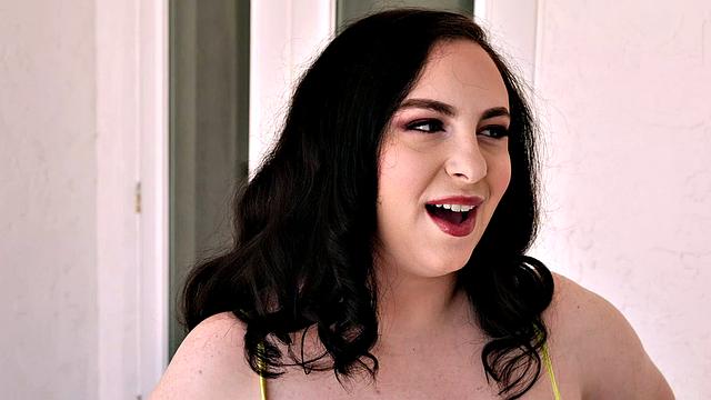 Milly Marks: The Girl with Huge Boobs & Hungry Eyes