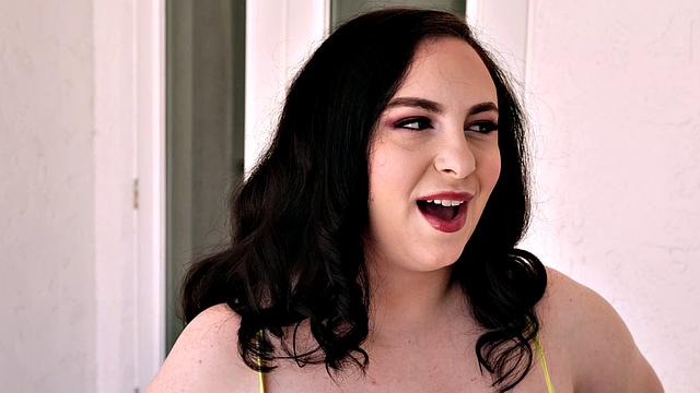 Milly Marks: The Girl with Huge Boobs & Hungry Eyes