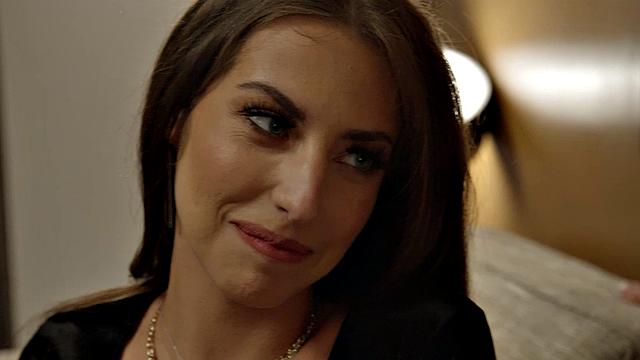 Hot Porn Star Spencer Bradley fucks client in her green lingerie