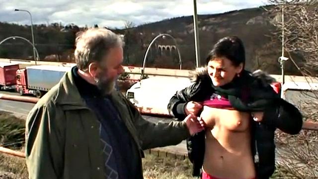 Old Men Fucking Sweet Teen at the Park