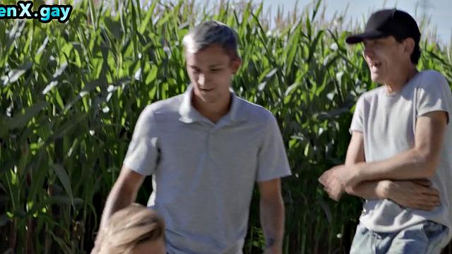 Ass fucked gay pounded by thick cock in tight asshole