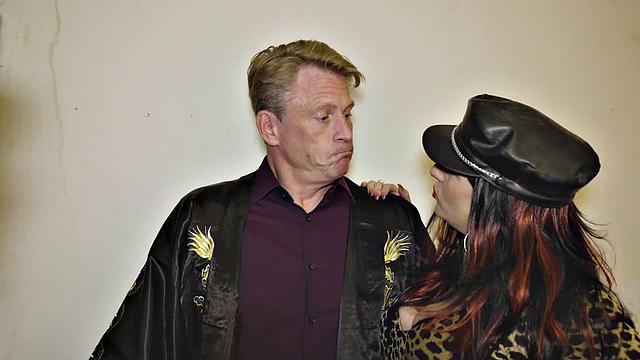 Blonde bombshell gets her pussy pounded in fake sex club episode 2