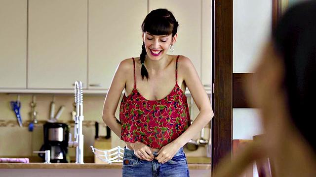 Toying MILF pussylicked by babe GF in hot affair