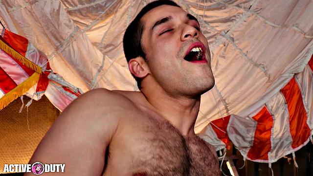 [I Want To Fuck You Too] - Hairy Uncut Jock Flip Fucks Muscly Stud - ActiveDuty